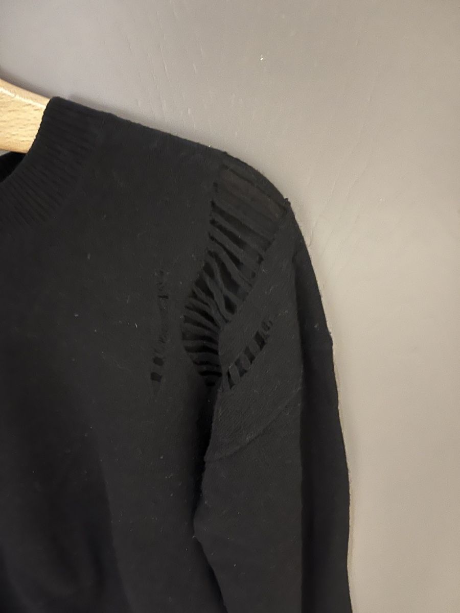 Helmut Lang Maglioni & Felpe: Helmut Lang Wollpullover, Gr. M, schwarz, Top Zustand! – Usato da Schönenberg ZH venduto da mobalux1 2
