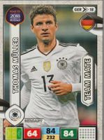 ROAD TO RUSSIA 2018 Adrenalyn Card Team Mate THOMAS MULLER
