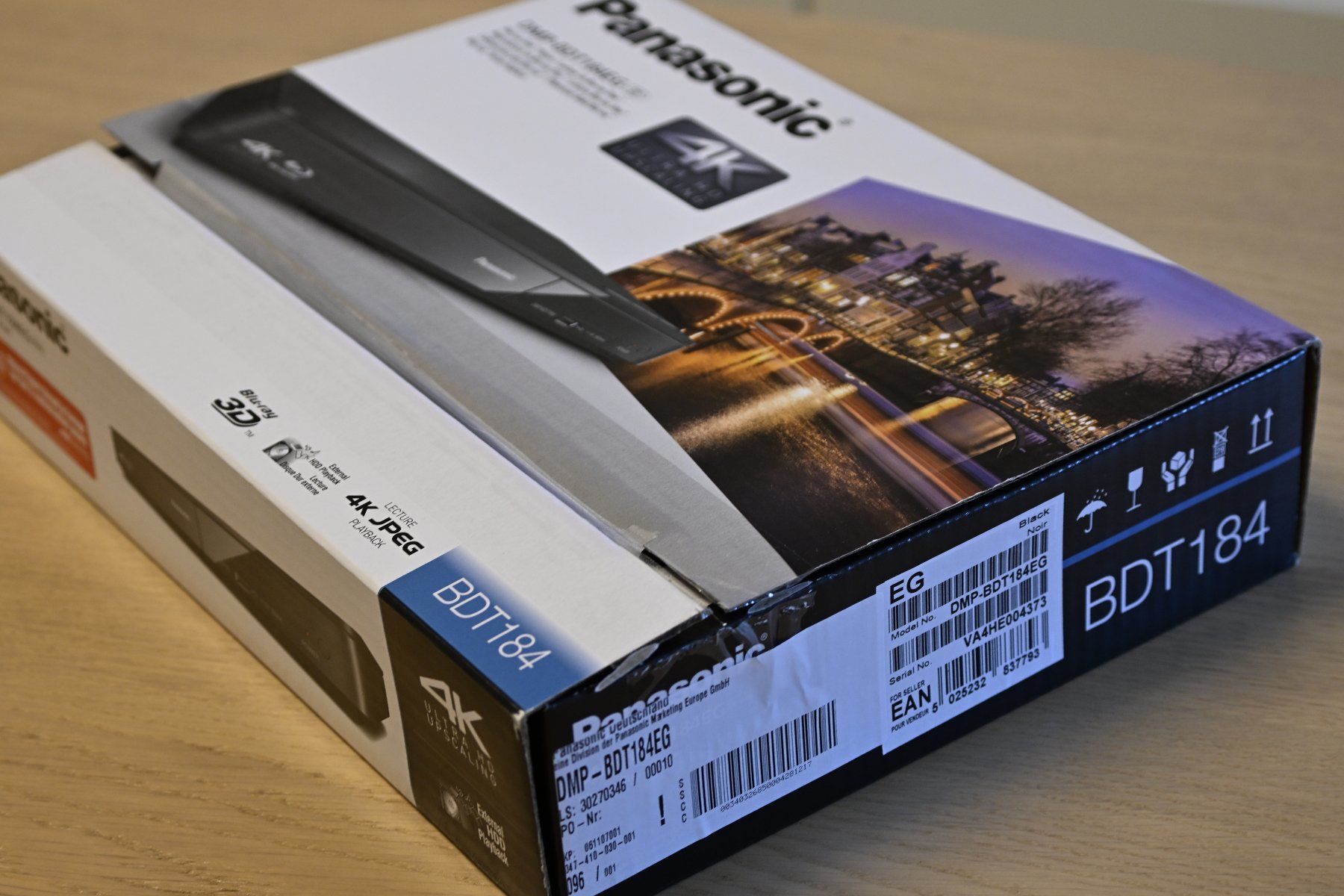 Panasonic Lettore multimediale & Streamer: Panasonic High End Blu-ray Disc Player 4K – Nuovo (secondo la descrizione) da Scherz venduto da Neogeo5000 1