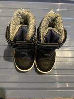 Kinder Winterstiefel blau gefüttert guter Zustand