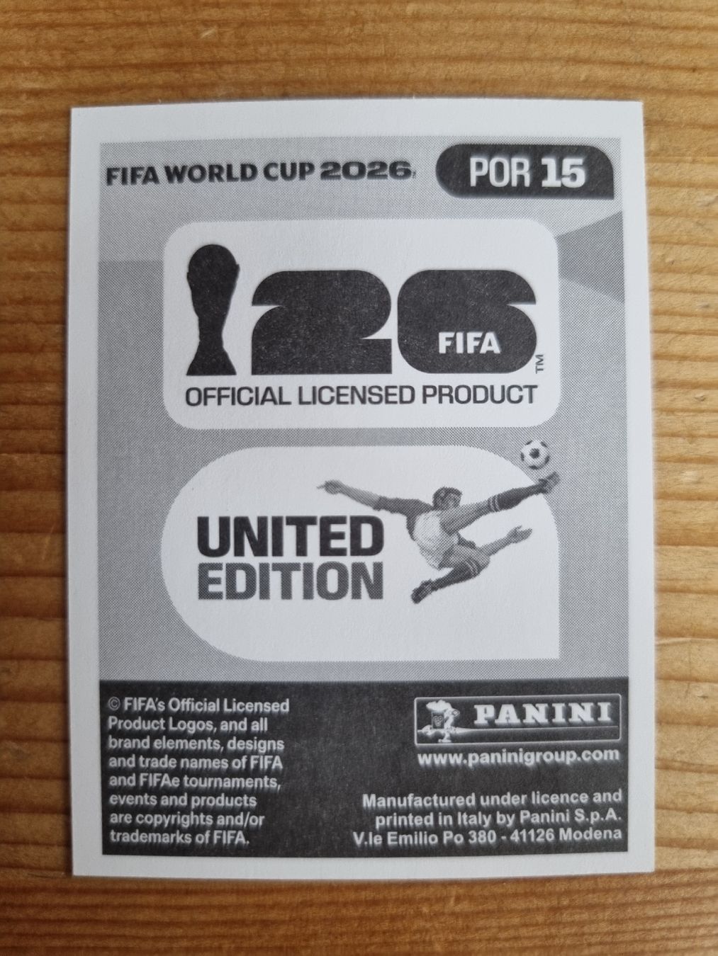 Panini Sammelbilder & Trading cards: WM 2026, Paninibild – Neu (gemäss Beschreibung) aus Meilen von Oxygenion 1