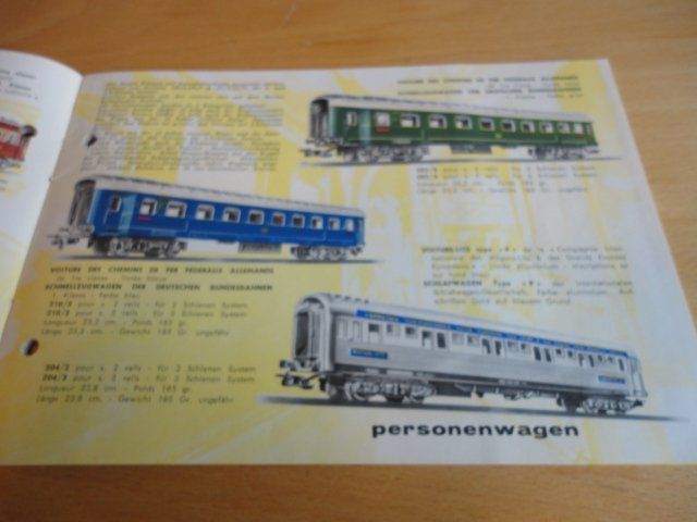 Modellini di ferrovie: Pocher Katalog 1958 – Usato da Wittenwil venduto da trixmartin 5
