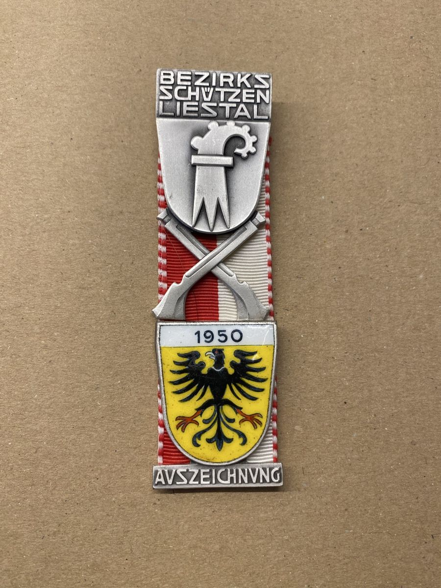 Medaglie: Bezirksschützen Liestal 1950 – Usato da Nusshof venduto da Cardinal7