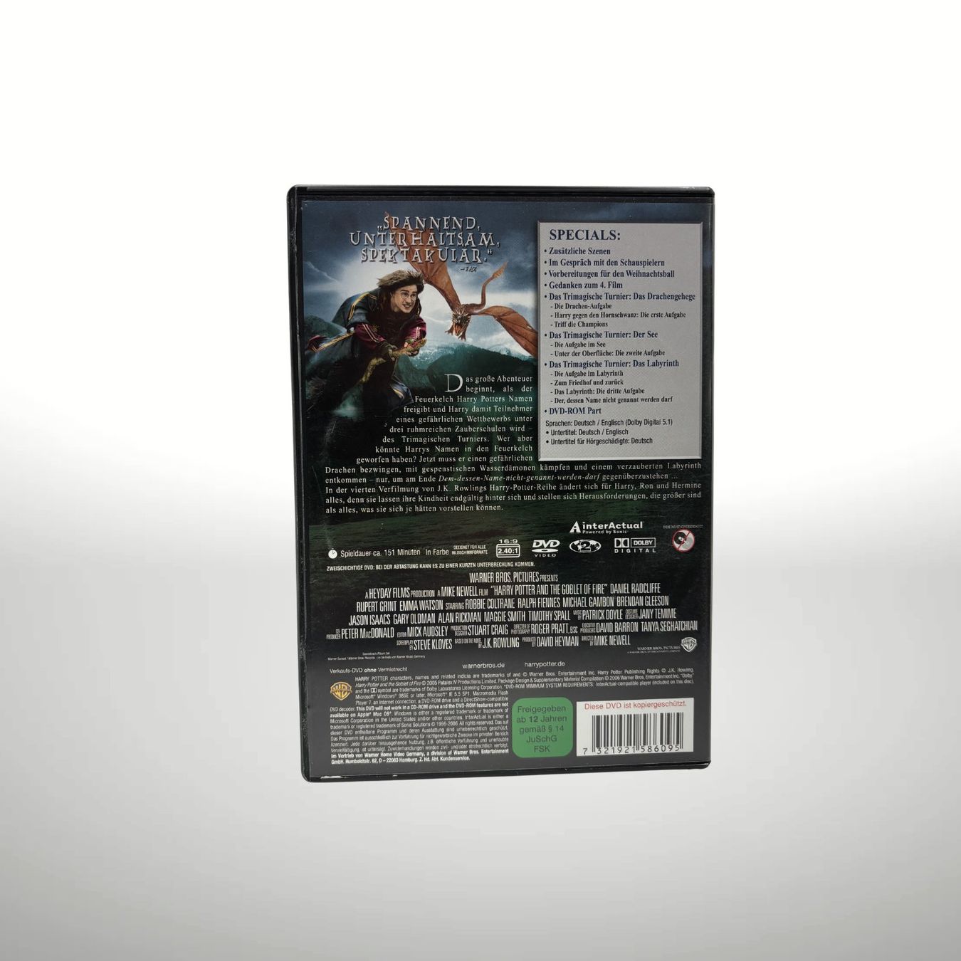 Tutti i DVDs: HARRY POTTER - UND DER FEUERKELCH – Usato da Rickenbach SO venduto da steinerhome 1