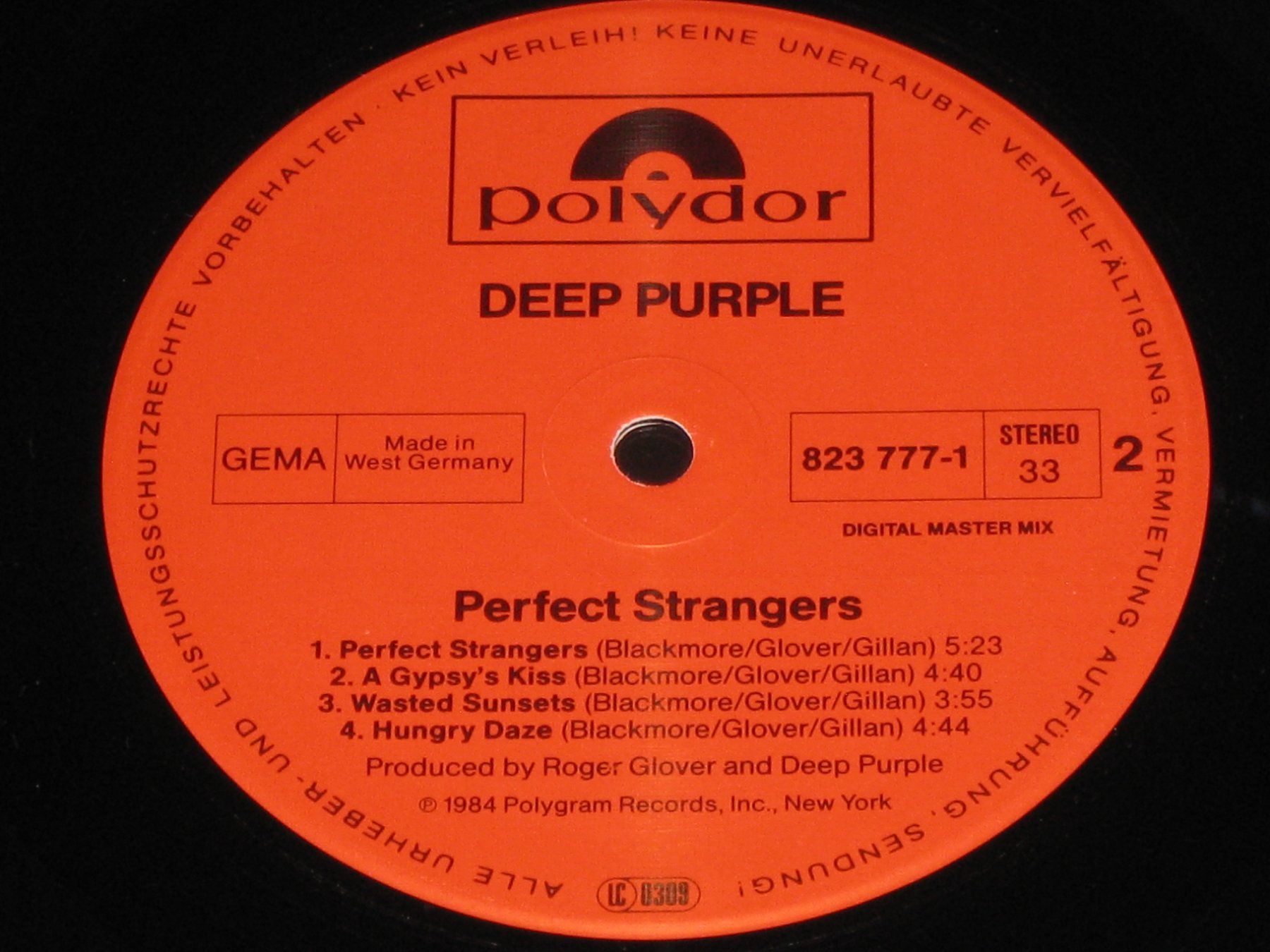 Dischi in vinile: LP - DEEP PURPLE - PERFECT STRANGERS – Usato da Steckborn venduto da Quo7 2