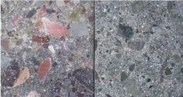Granitplatten ("Roman Flower") Wand- und Fussboden, 1 Tonne