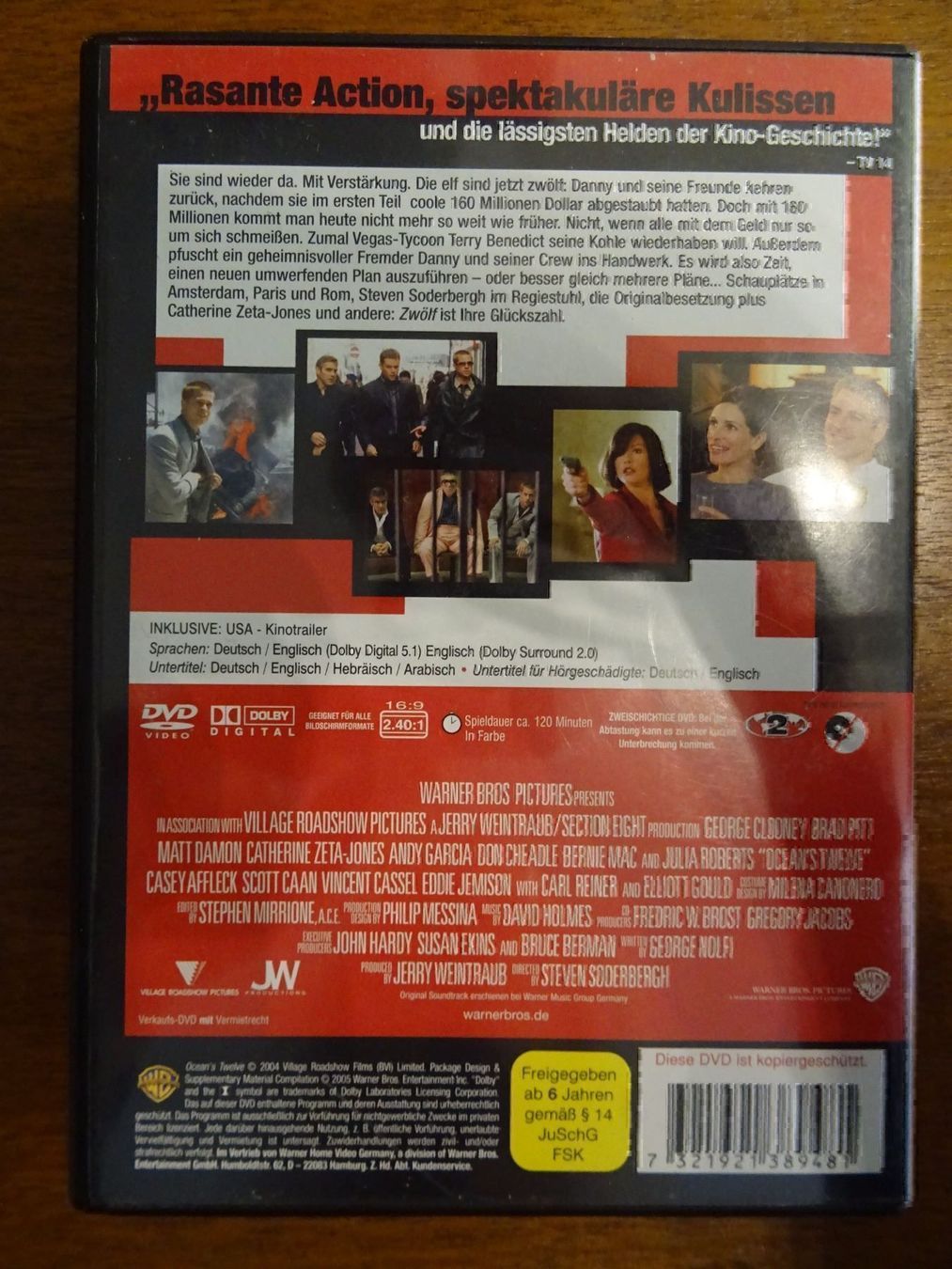 Alle DVDs: Ocean's Twelve – Gebraucht aus Erstfeld von Mario_boe0 2