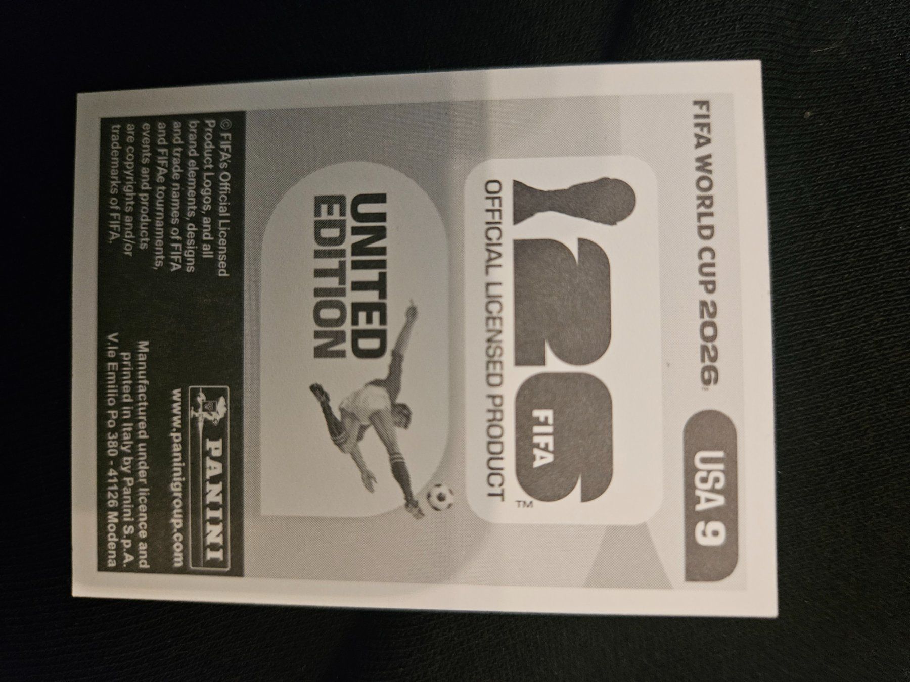 Panini Carte collezionabili: USA9 – Usato da Würenlingen venduto da Dinli 1
