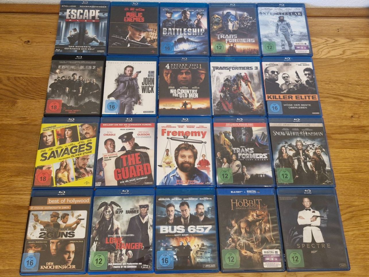 Tutti i DVDs: Bluray Sammlung 20 Stück (1) – Usato da Pfungen venduto da Whitie