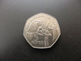 Seychellen 5 Rupees 1976 - Independence