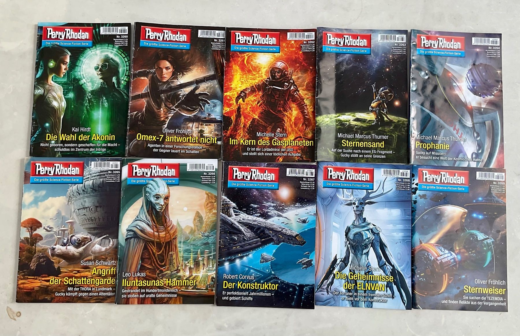 Bücher: 50 Perry Rhodan Roman Hefte – Gebraucht aus Endingen von nathan05 2