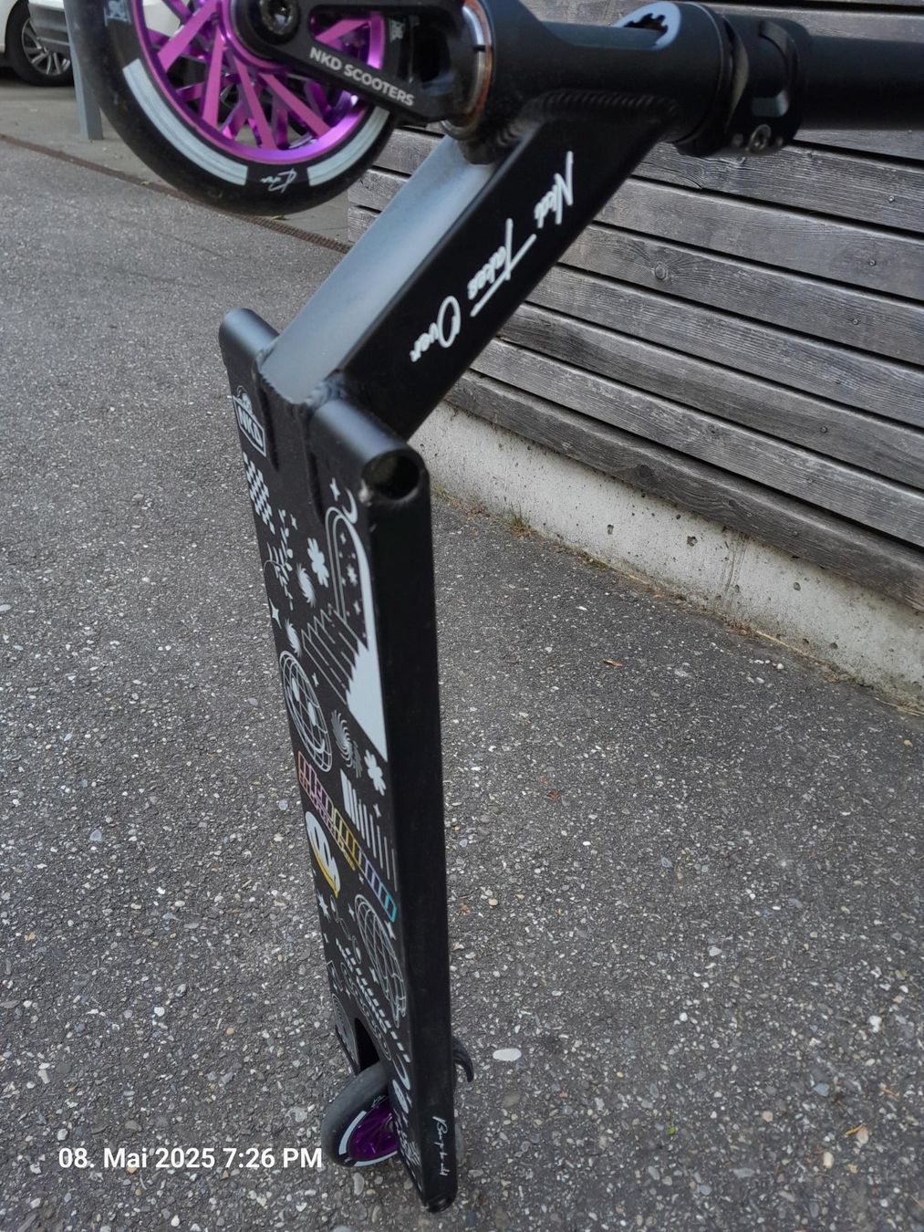 Kickboard: Scooterdeck inkl. Griptape und Bremse – Nuovo (secondo la descrizione) da Langenthal venduto da roman014 1