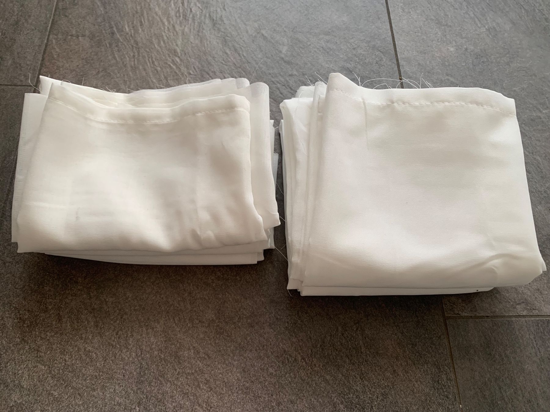 Ikea Tende: Ikea ROSENROBIN Vorhang, weiss, Stoffreste – Nuovo (secondo la descrizione) da Wängi venduto da JALE04 1