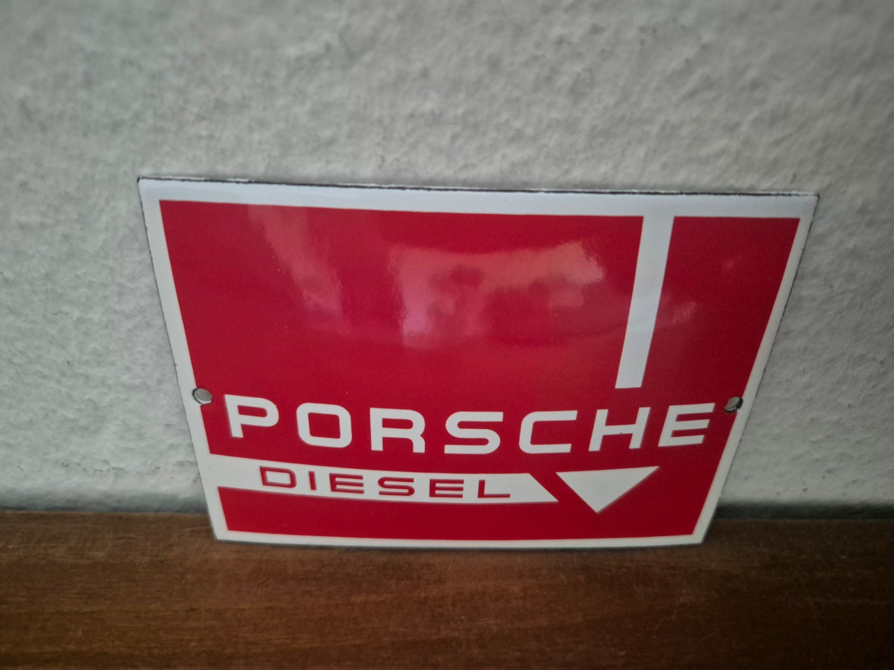 Porsche Insegne: Emailschild Porsche Diesel Traktor Schlepper Emaille Schild – Nuovo (secondo la descrizione) da Schaffhausen venduto da pfanis09 2