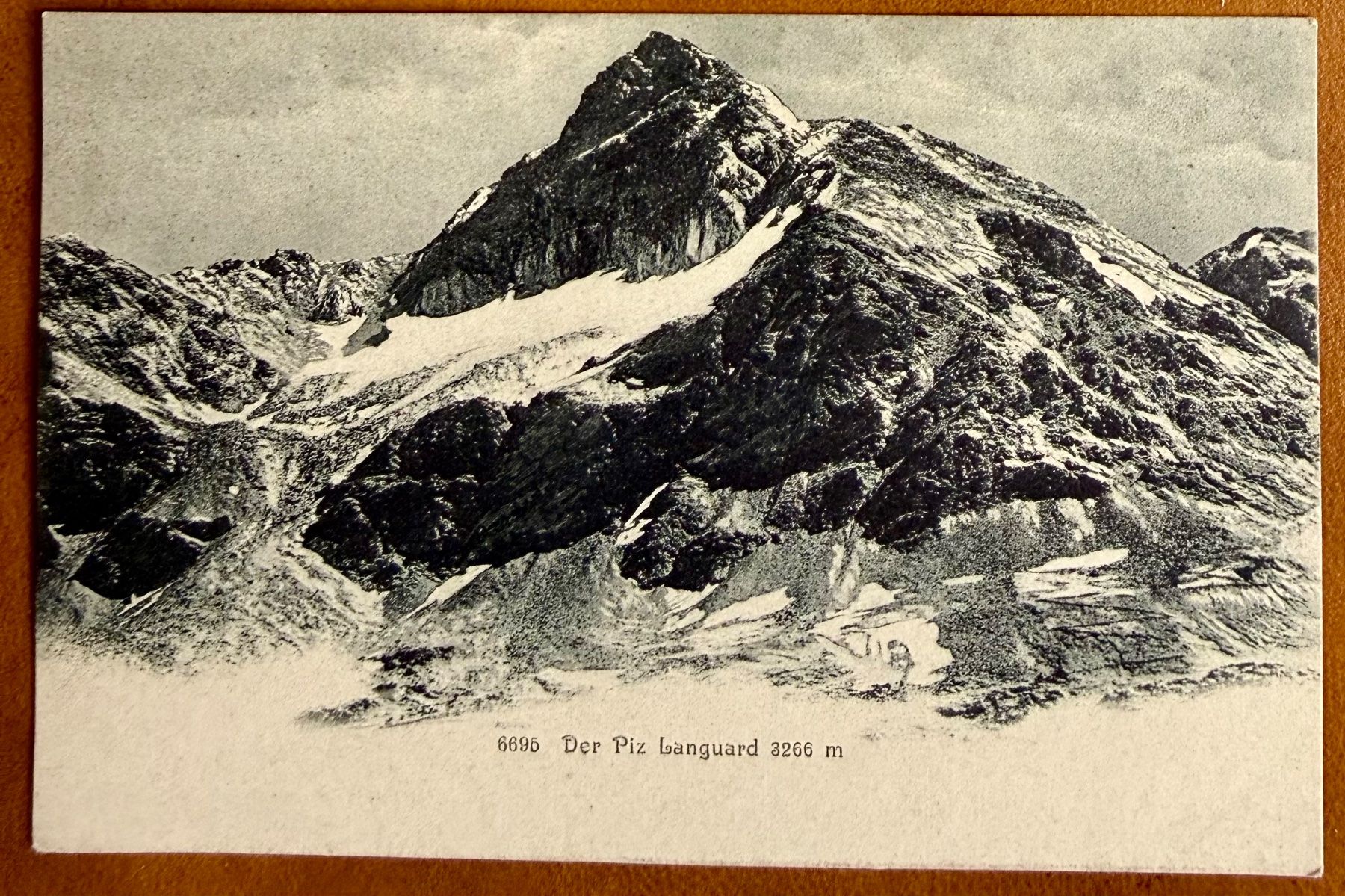 Cartoline postali: Piz Languard - 1913 – Usato da Lutry venduto da Ediego