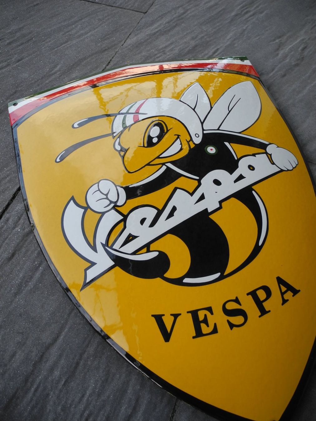 Vespa Insegne: VESPA EMAILSCHILD – Nuovo (secondo la descrizione) da Reinach AG venduto da Huckleberrysix 1
