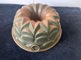 Gugelhupf-Form aus Kupfer  21 cm
