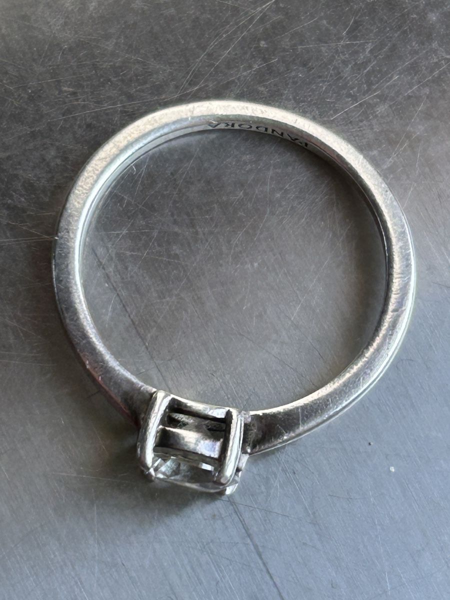 Anelli: Silberring Gr. 58 Zirkonia PANDORA – Usato da Dittingen venduto da Bijoubelle 2