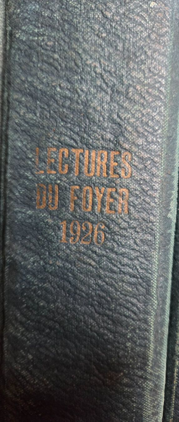 Libri: Lectures du Foyer année 1926 – Usato da Bioley-Magnoux venduto da esperance7