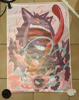 Poster Pokemon Gengar Gastly Haunter cm 80x56