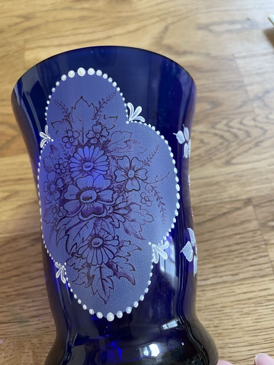 Vasi & Recipienti: Schöne blaue Vase – Usato da Flawil venduto da Naphtali 7