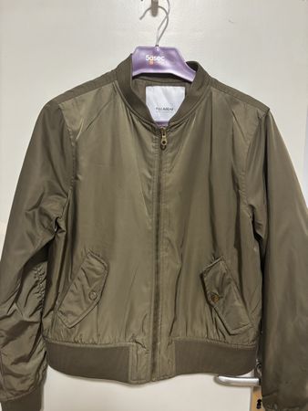 Pull&Bear Veste kaki femme Taille M, idéal mi-saison