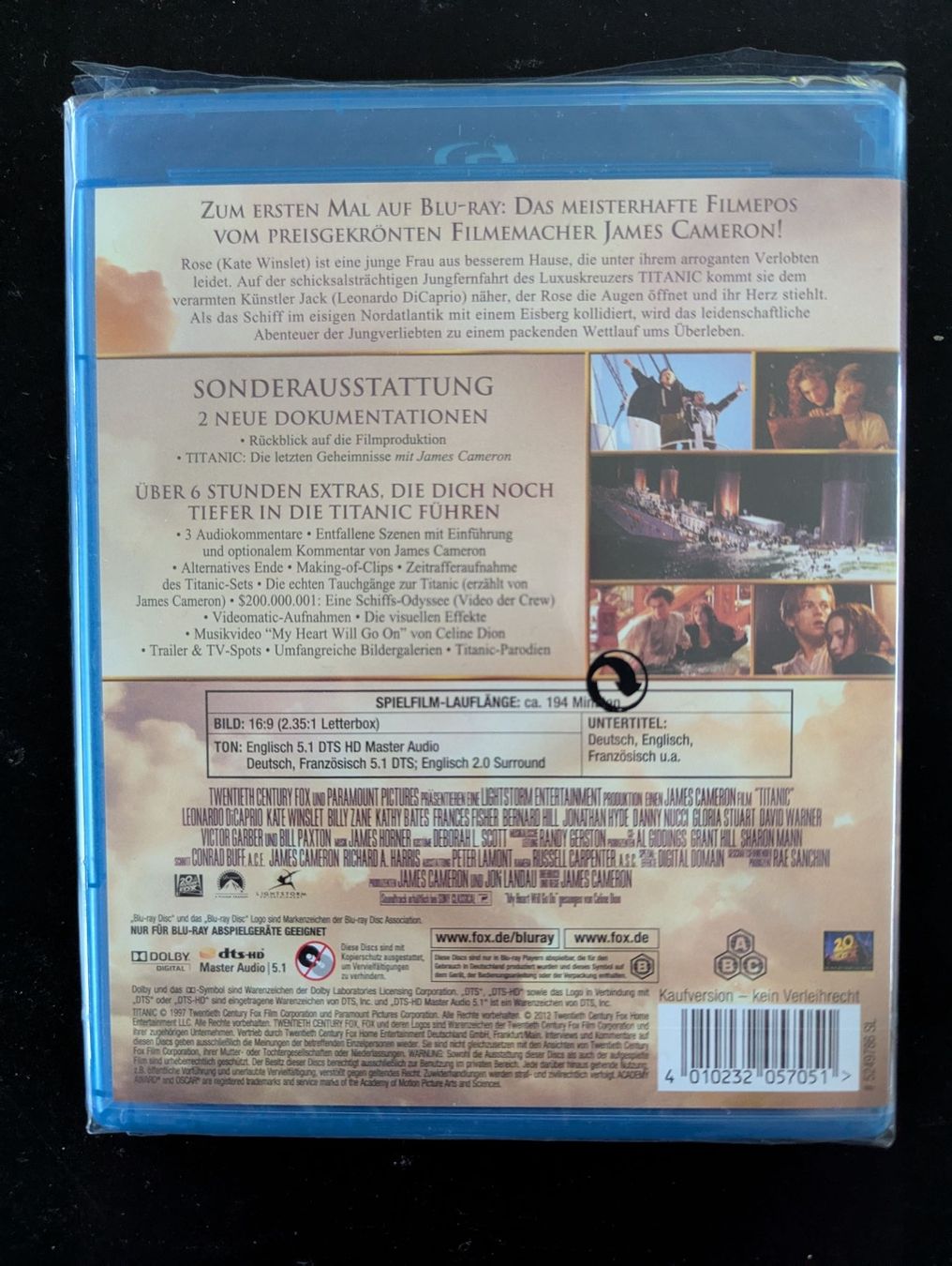 Tutti i DVDs: "Titanic" Blu-ray (2-Disc-Set) – Usato da Aarau venduto da usm_9pwk 1