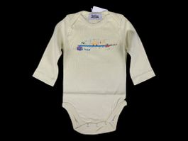 IMPIDIMPI Babybody Langarm, Grösse 62/68, lindgrün