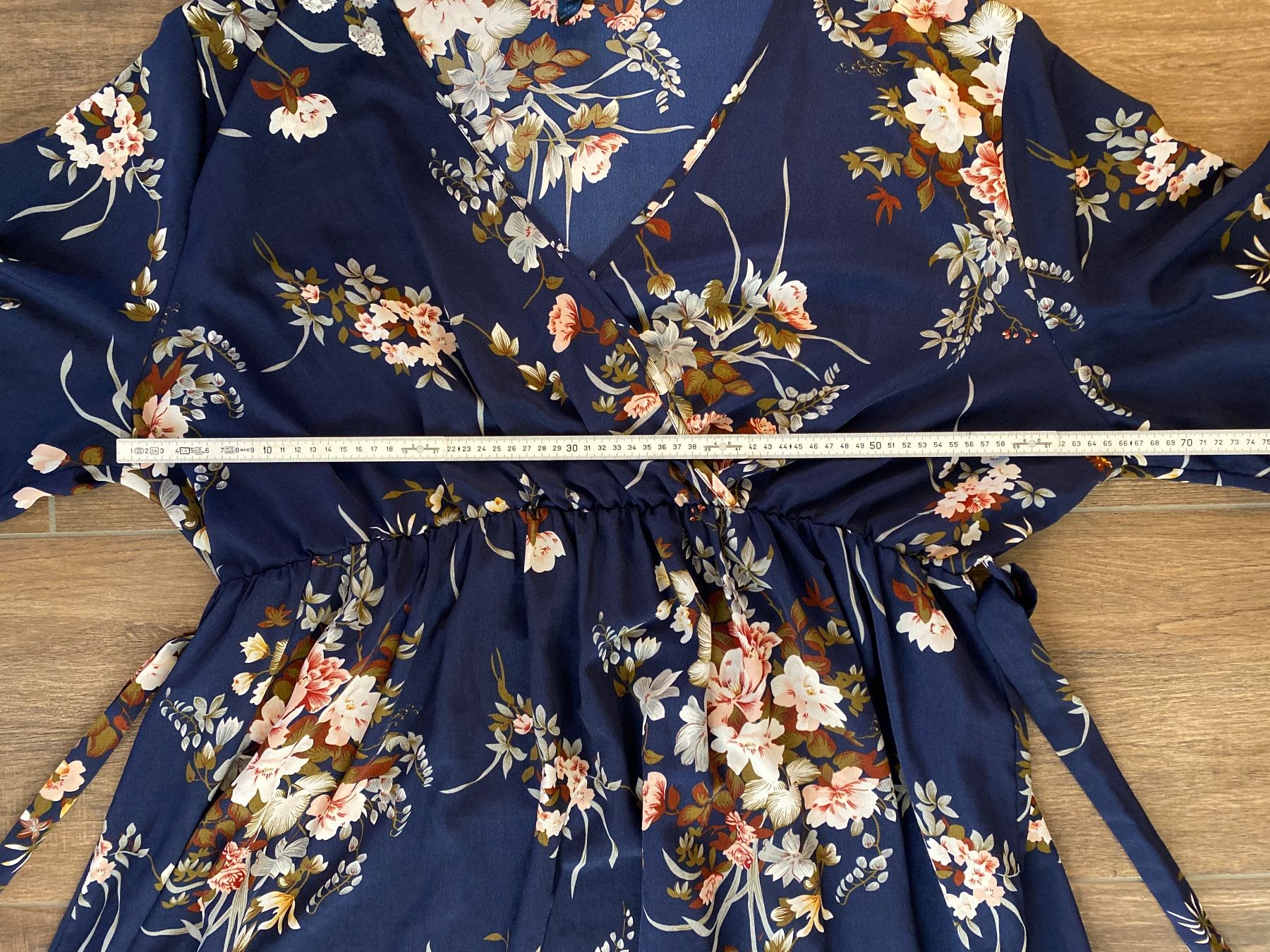 Shein Vestiti: Maxikleid mit Blumendesign navy Gr. 54 / 5XL – Usato da Pratteln venduto da a23_j2gs 5