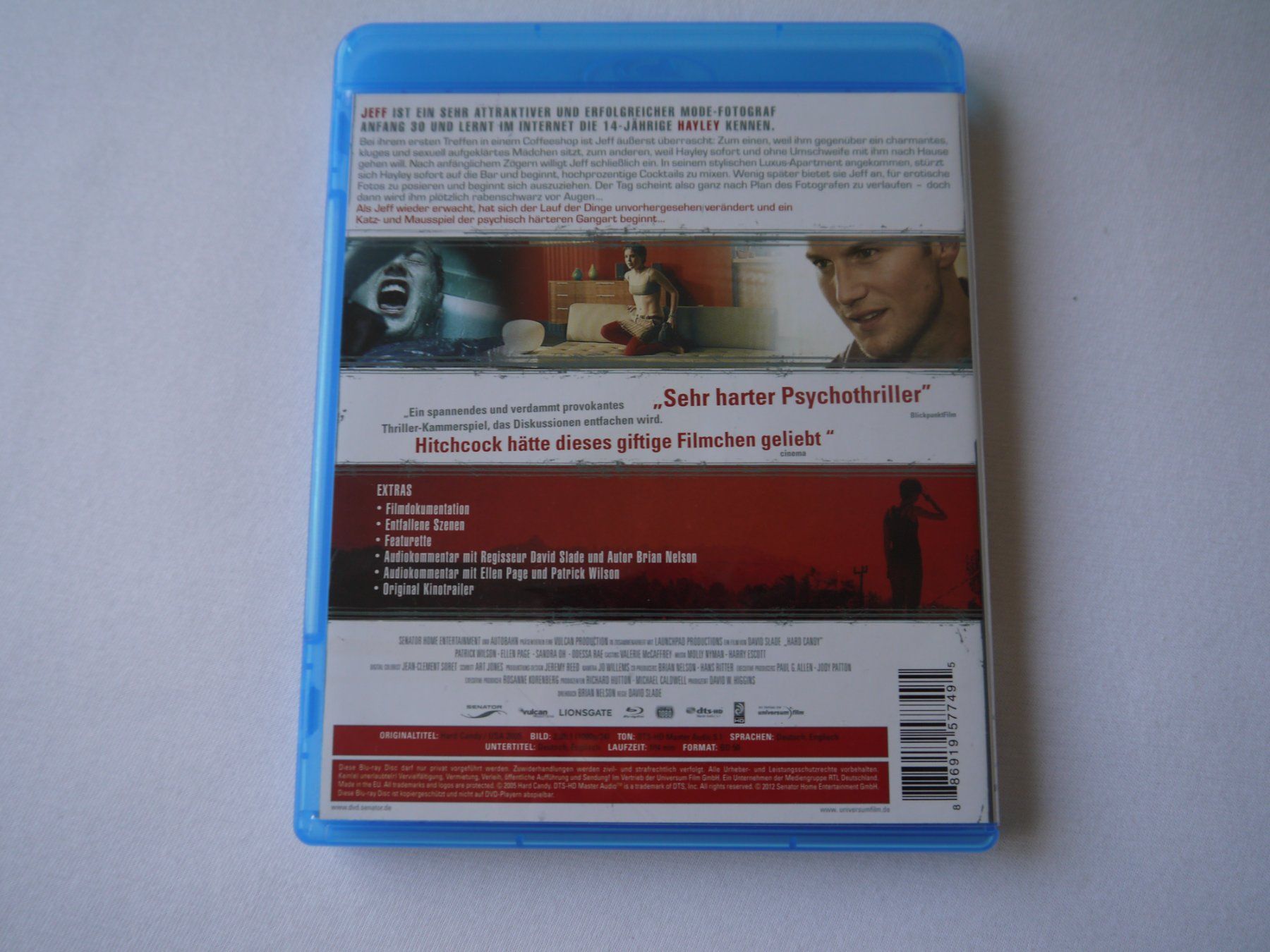 Tutti i DVDs: HARD CANDY(2005) - Patrick Wilson/Ellen Page - selten – Usato da Hagendorn venduto da Blaf 1