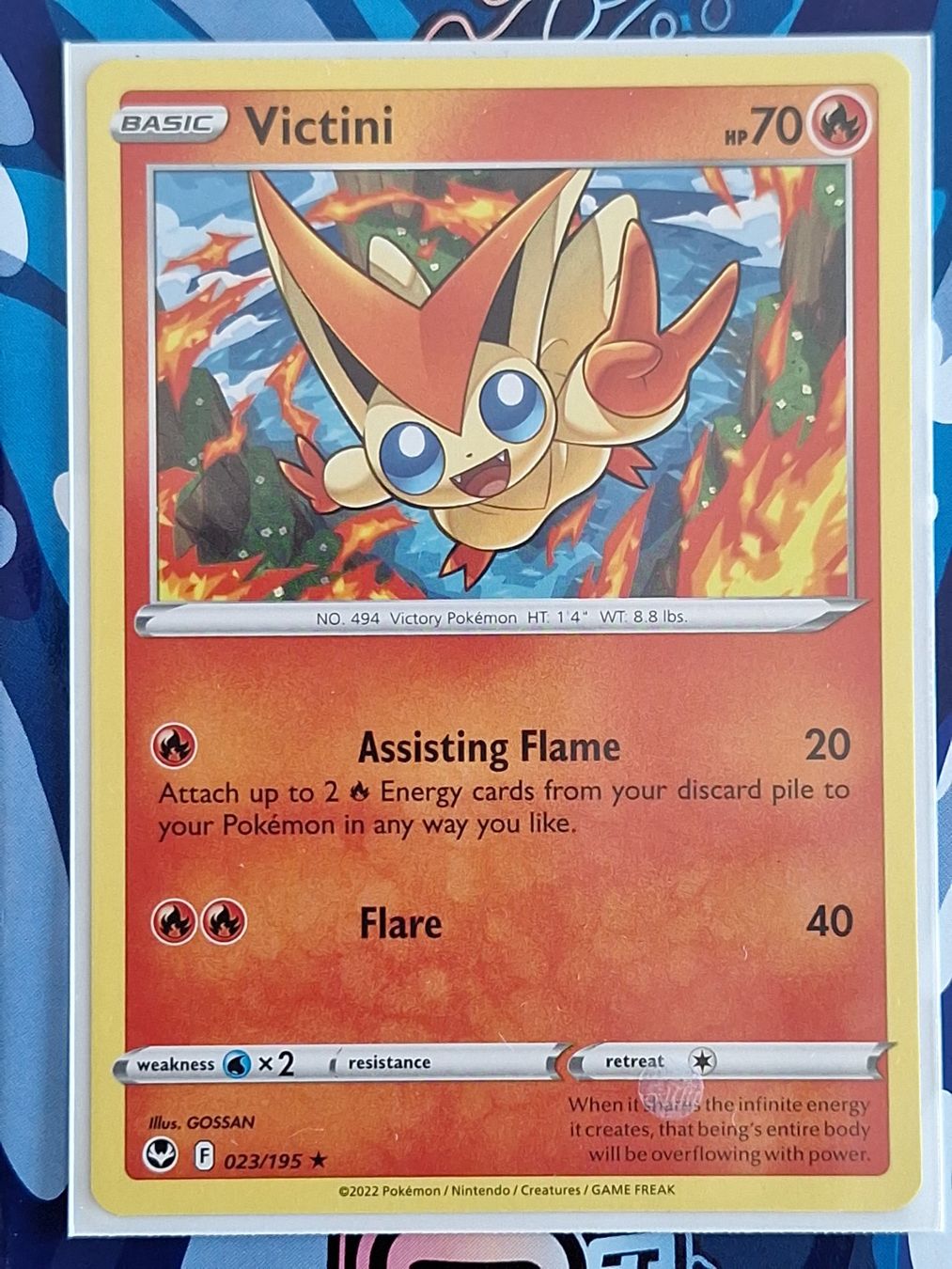 Pokémon Sammelbilder & Trading cards: Victini - Silver Tempest #Ord3 – Gebraucht aus Altstätten SG von GGsGameshop