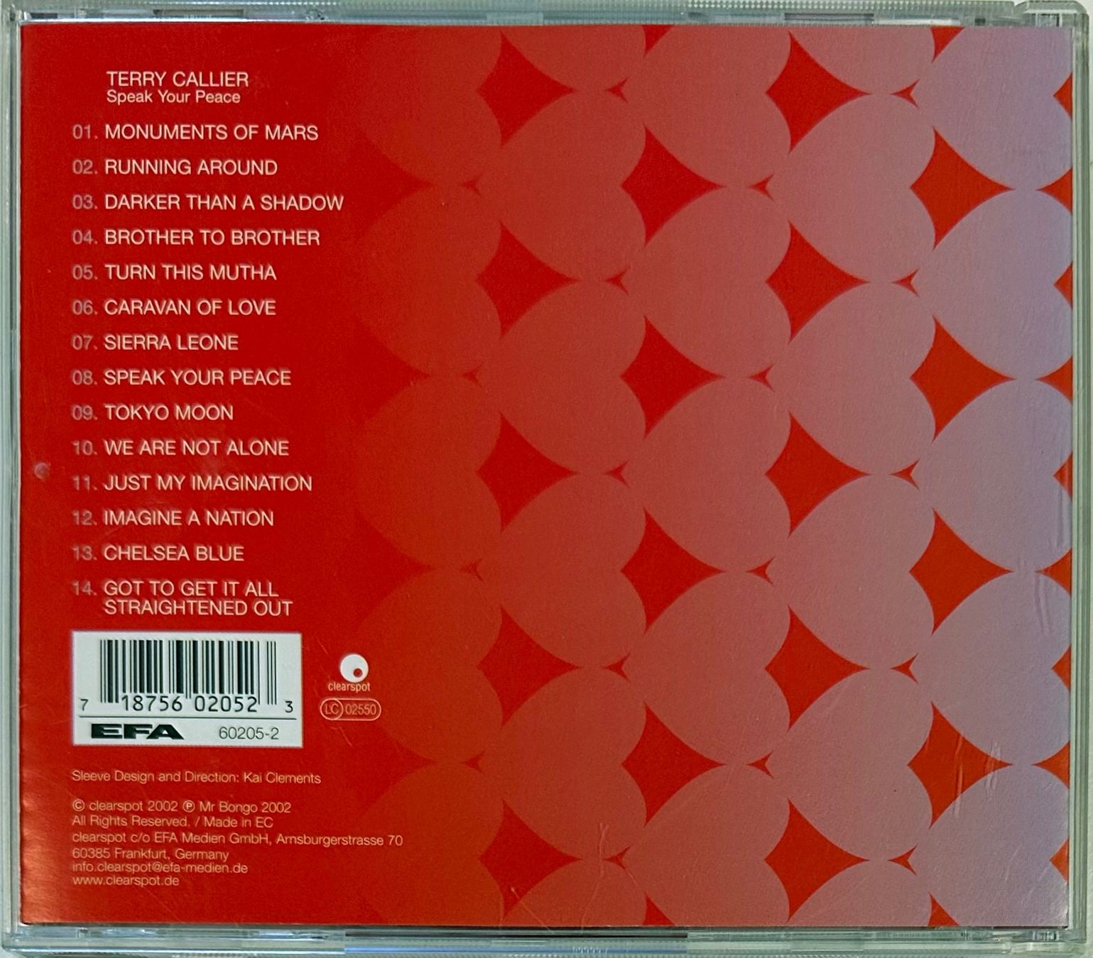 CD: Terry Callier – Speak Your Peace – Usato da Martigny venduto da jereq 1