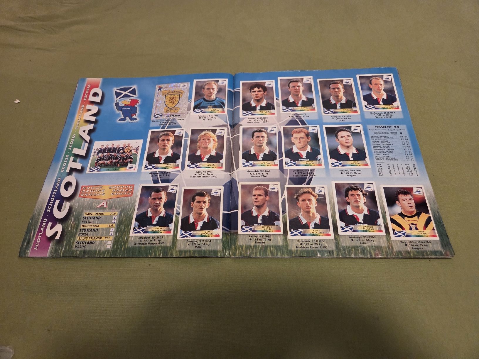 Panini Album: Panini Album WM 1998 – Usato da Embrach venduto da MamaSantos 2