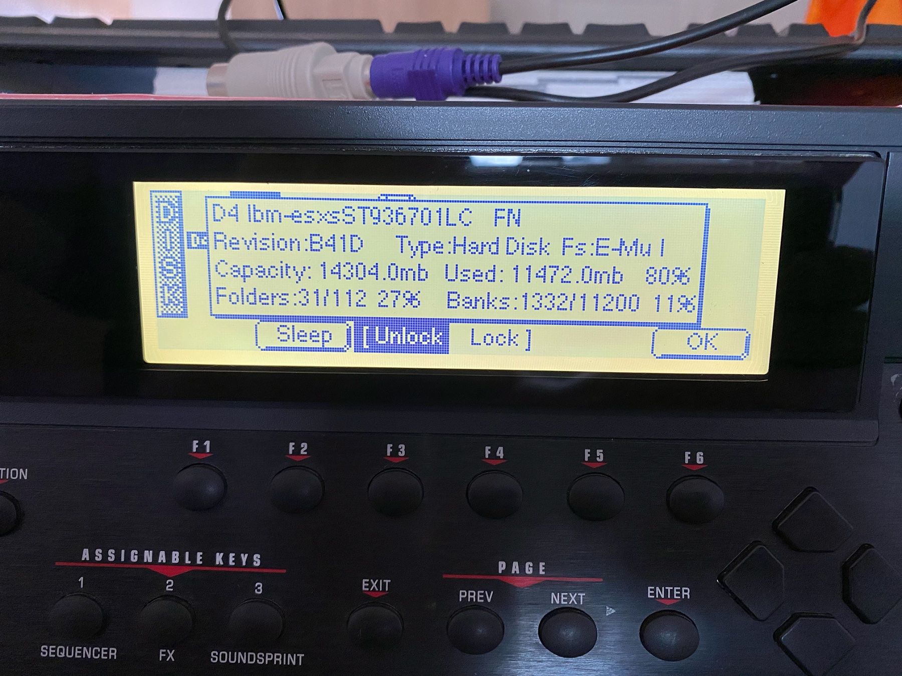 Instruments de musique: E-mu Systems Emulator E4X – D'occasion à Fahrwangen par Wavedrum 8