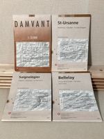 Landkarten 1 : 25 000   4 Stück Neu