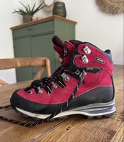 Chaussures de randonnée Meindl Gore-Tex rouge taille 39.5