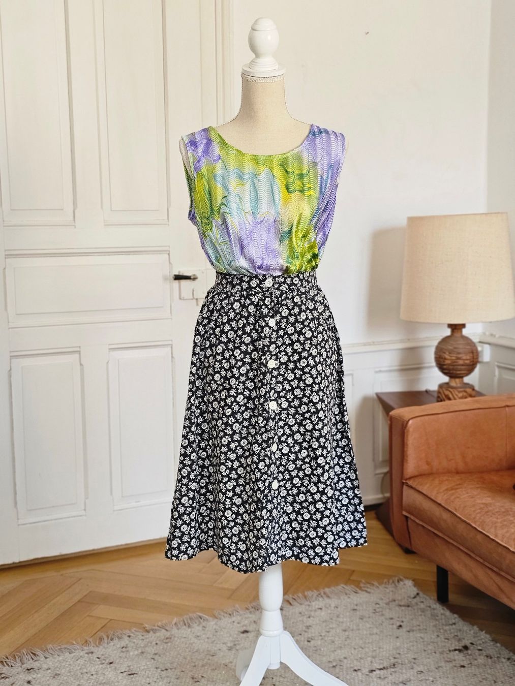 Top: Sommerliches Vintage Top Grösse M/L – Usato da Ried-Brig venduto da Zzyzx