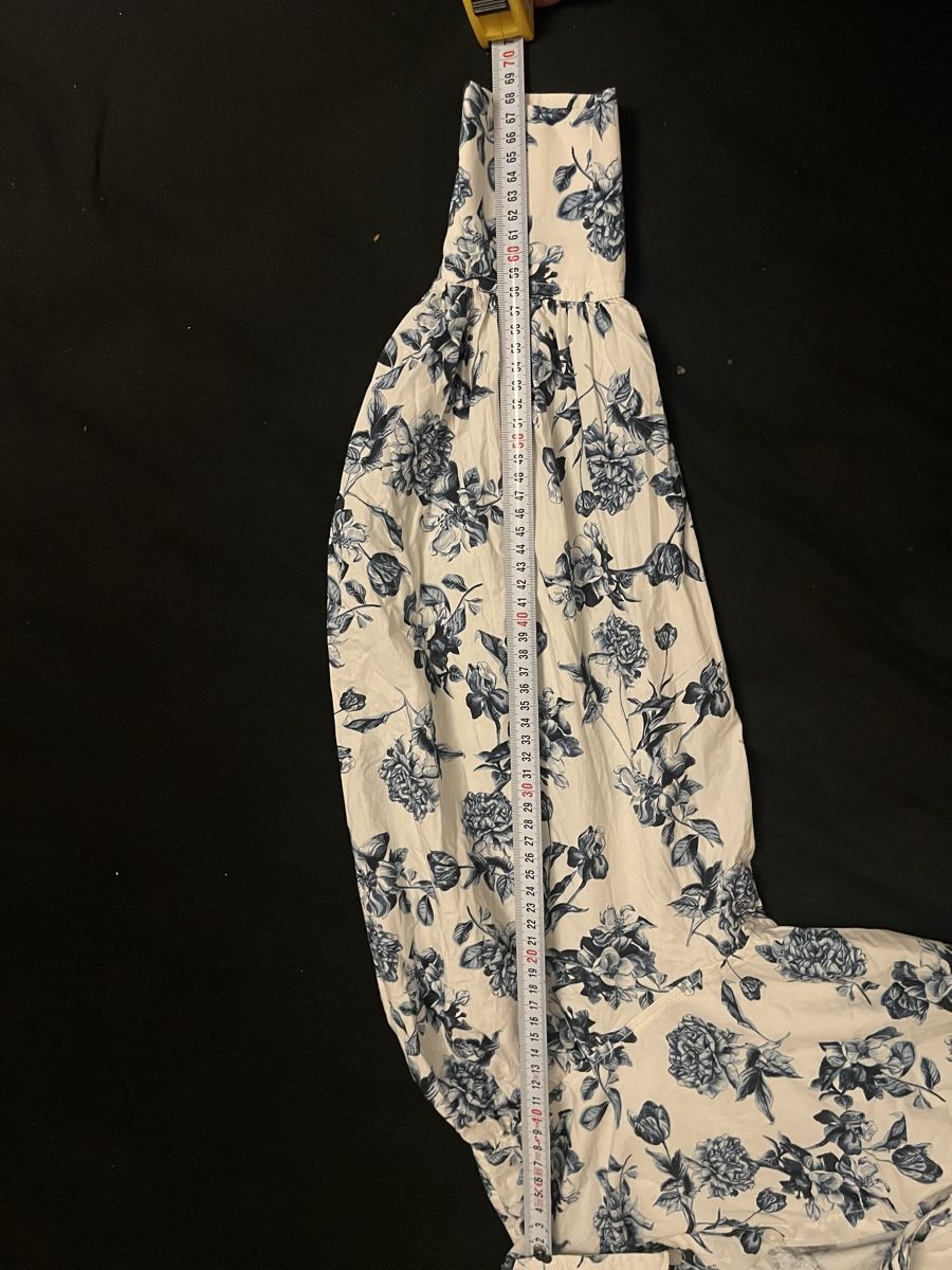 Kleider: Kleid Blumenmuster Langarm, Baumwolle neuwertig  – Neu (gemäss Beschreibung) aus Olten von sae_82z2 4