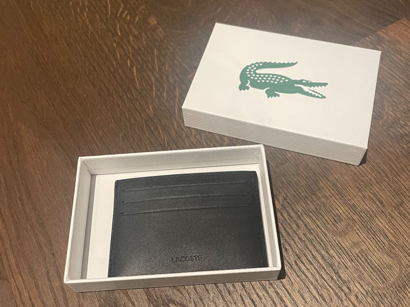 Lacoste Altro in  Abbigliamento & Accessori: Lacoste Kartenetui - schwarz noir neu – Nuovo e nell'imballaggio originale da Wohlen AG venduto da kissne4 2