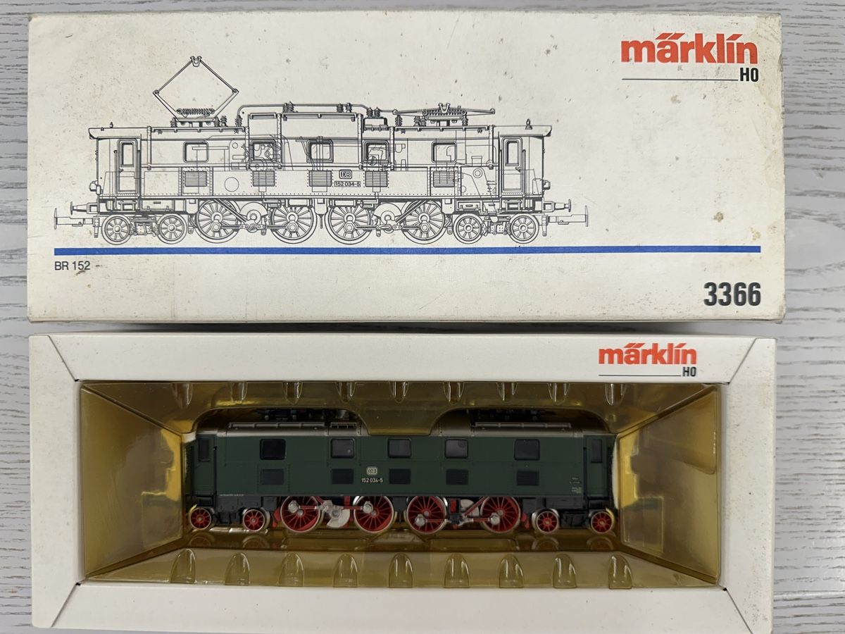 Märklin Modellini di ferrovie: Märklin 3366 DB BR 152 – Usato da Lupsingen venduto da New-Haven 6