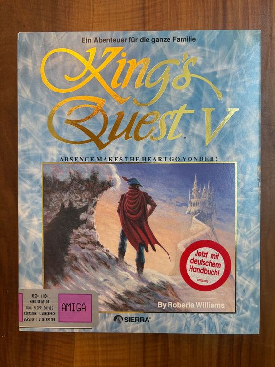 Amiga Spiel: King s Quest V: Absence Makes the Heart Go (Gebraucht