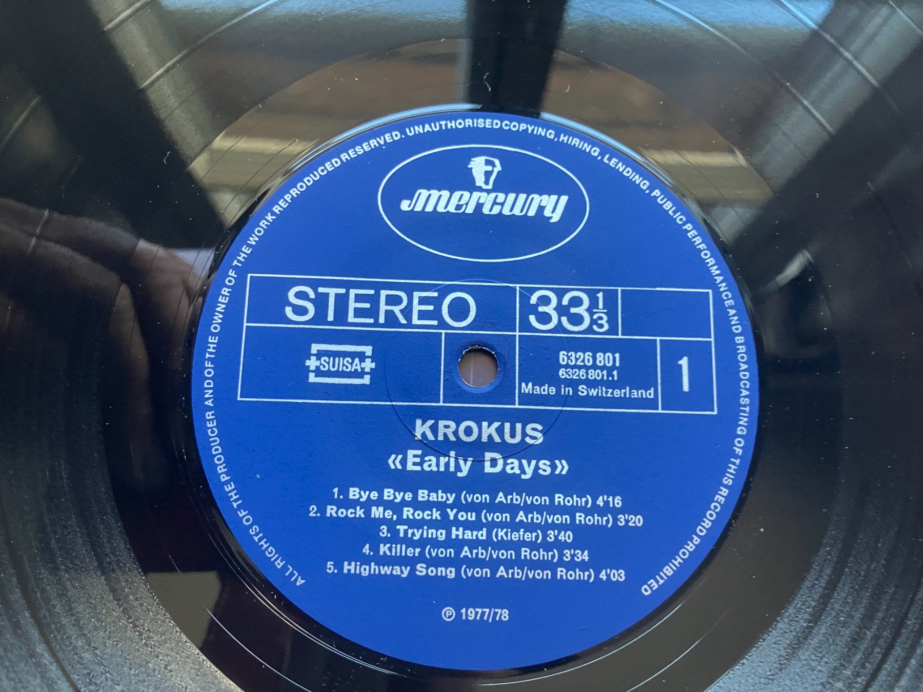 Schallplatten: Krokus – Gebraucht aus Aarwangen von Jukebox3 5