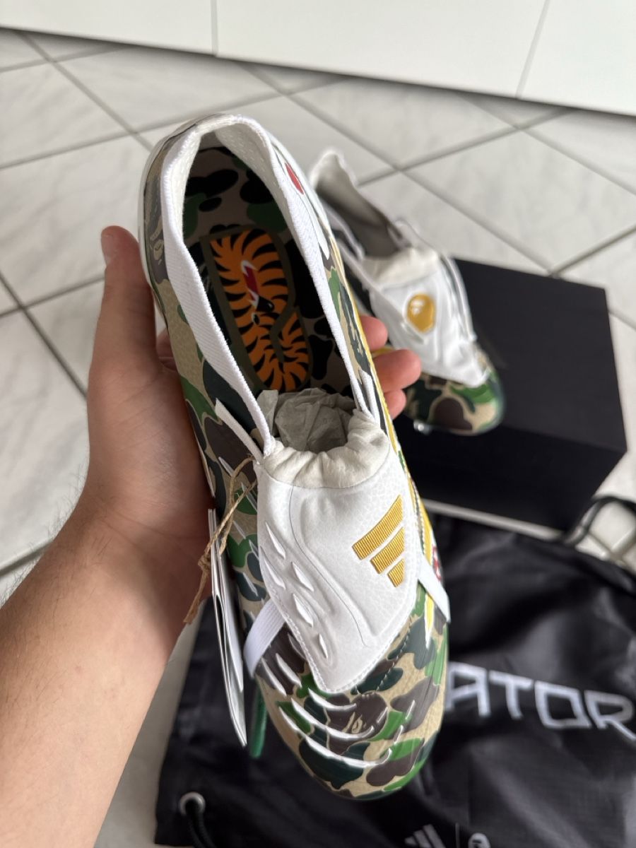Adidas Scarpe da uomo: Adidas Predator Elite Bape 44 2/3 Limited Edition – Nuovo e nell'imballaggio originale da Reinach AG venduto da Selman_7 2