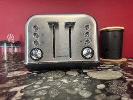 MORPHY RICHARDS Accents Toaster Edelstahl (1880 Watt, 4fach)