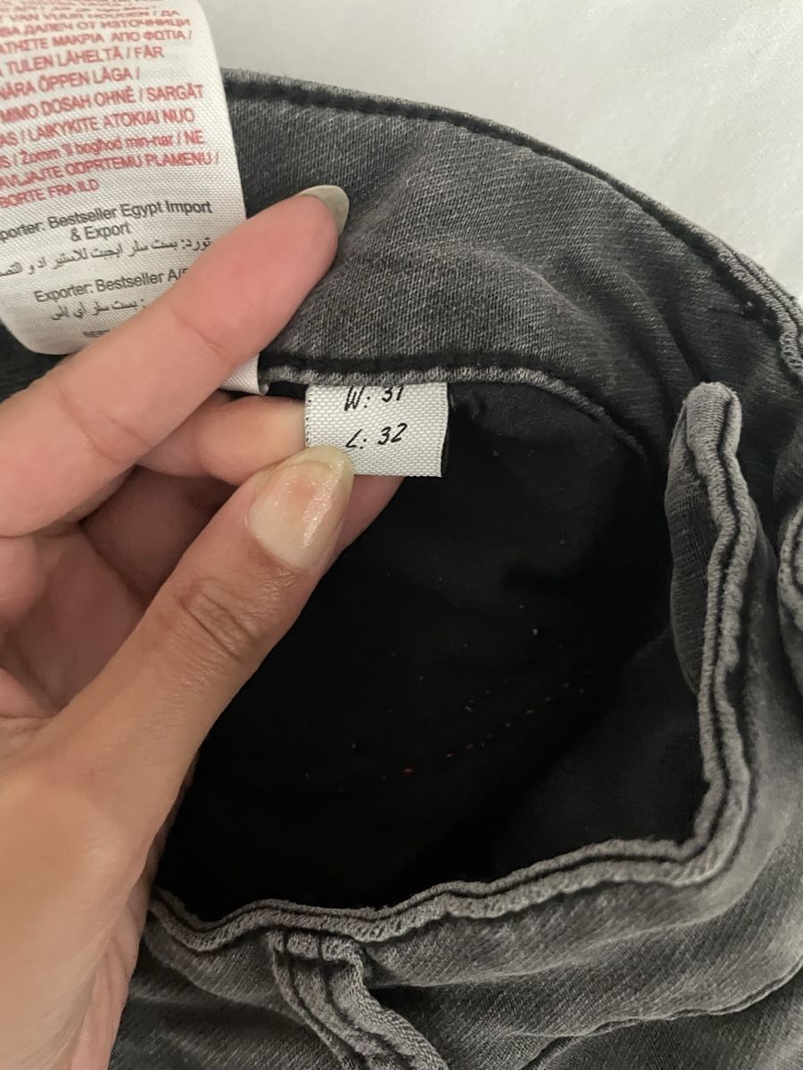 Jack & Jones Jeans: Only & Sons Slim Jeans, Grösse 31/ 32, Dunkelgrau – Usato da Zürich venduto da Sonnenschein_ 5