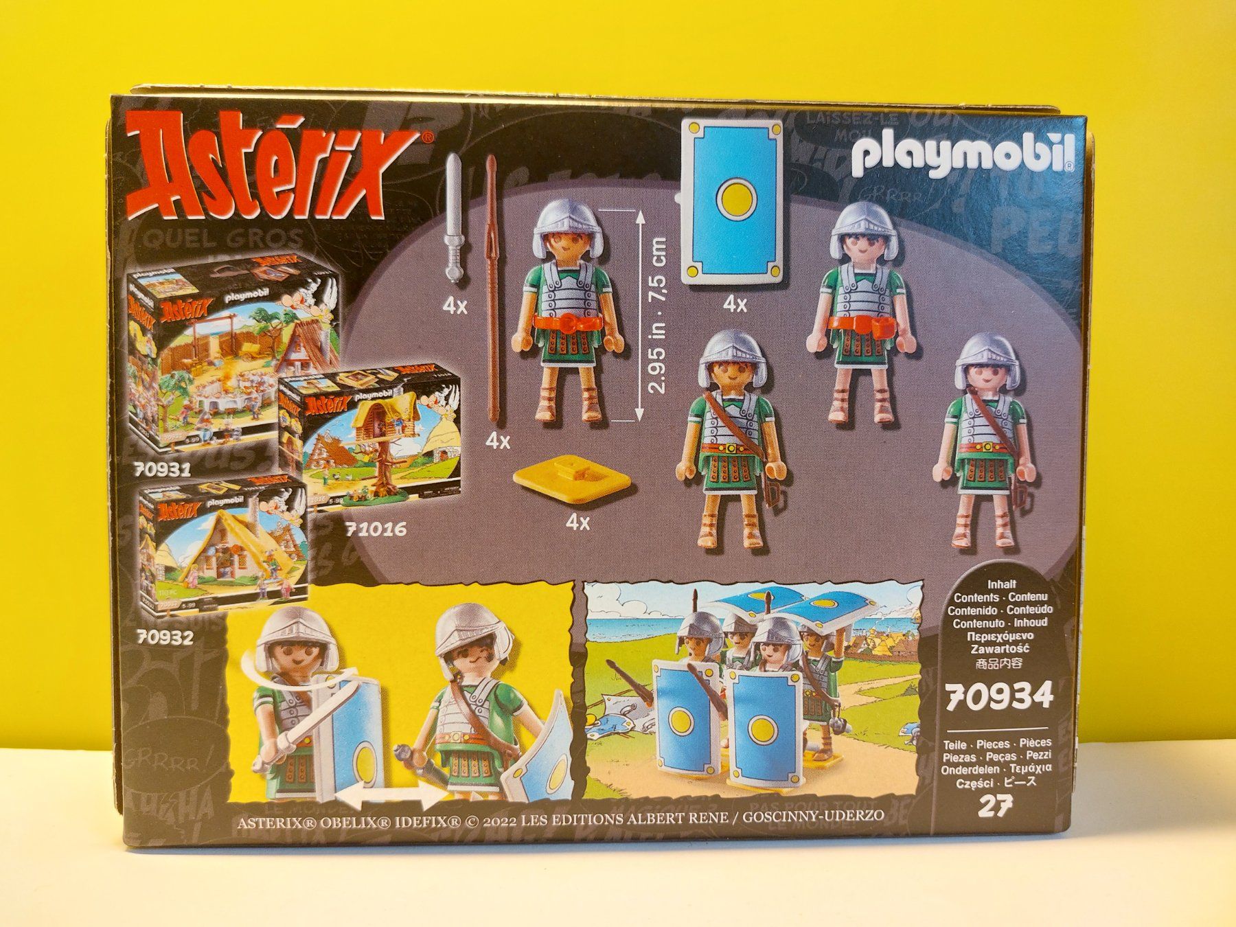 Playmobil Giocattoli: PLAYMOBIL 70934 Asterix: Römertrupp - NEU – Nuovo e nell'imballaggio originale da St.Gallen venduto da TinasBauundSpiel 1