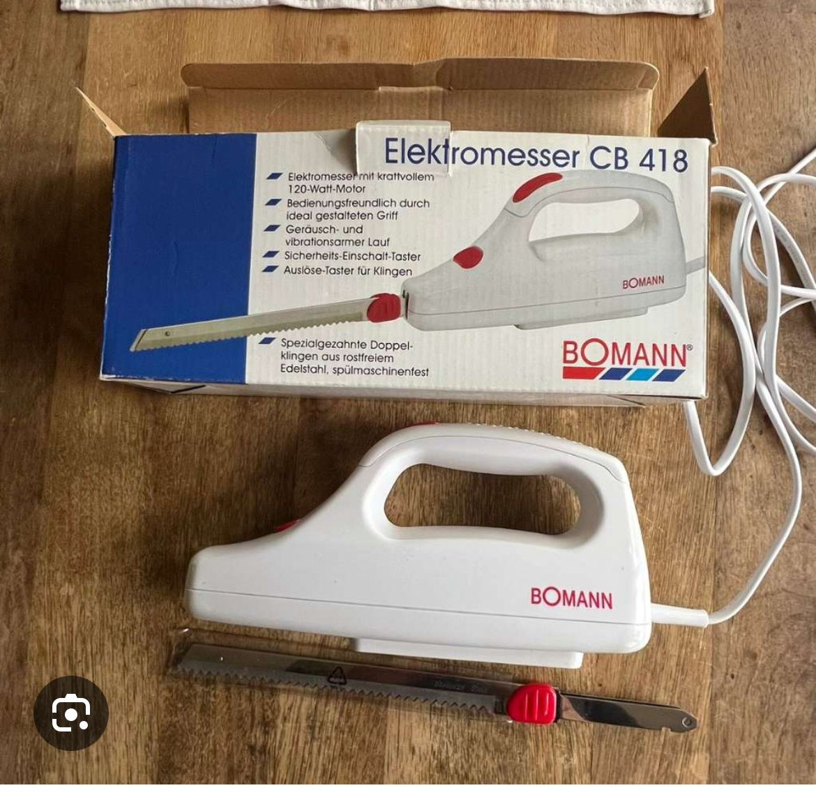 Tutti gli attrezzi: Elektromesser BOMANN, Modell CB 418., deutscher Stecker – Usato da Bad Ragaz venduto da ako_8l5y 1