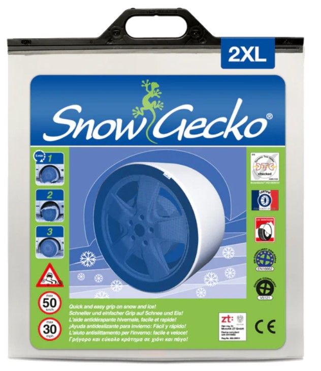 Schneeketten: SnowGecko XXL – Neu und originalverpackt aus Dietlikon von Salesmax