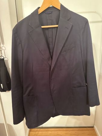Pelikamo Sakko, Jacket, dunkelblau, Grösse 52