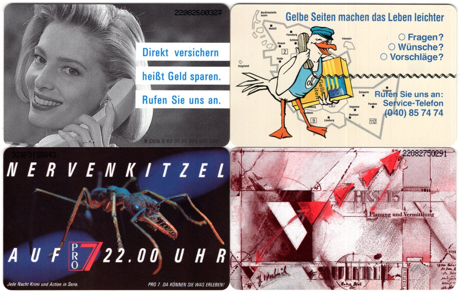 Schede telefoniche: 4 volle Deutsche Telefonkarten der S-Serie – Usato da Eglisau venduto da Chperfins